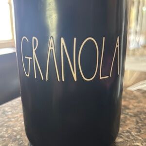 Rae Dunn Granola jar